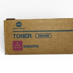 Konica Minolta A9E8330 TN514M Genuine Toner, 26K pages, Magenta
